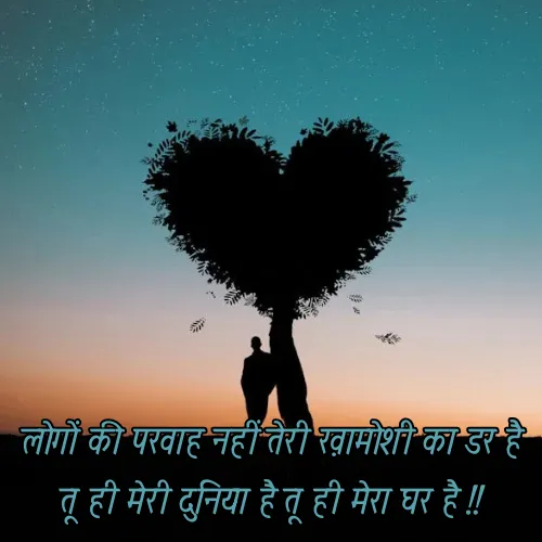 Teri Khamoshi Shayari