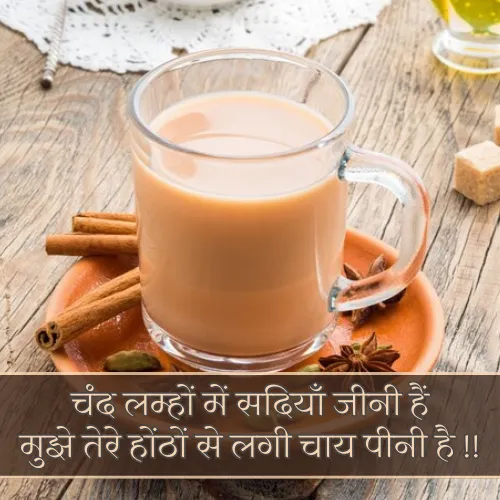 Chai Shayari in Hindi​