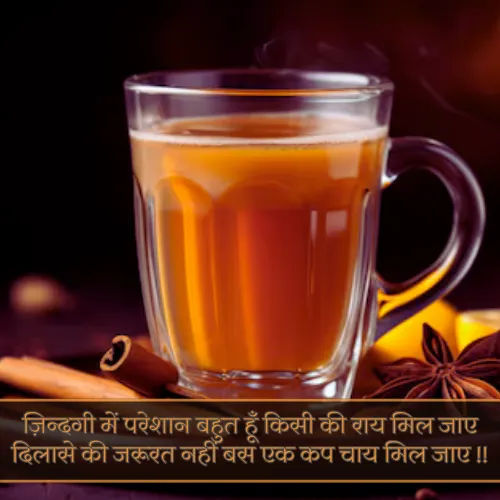 Chai Shayari in Hindi​