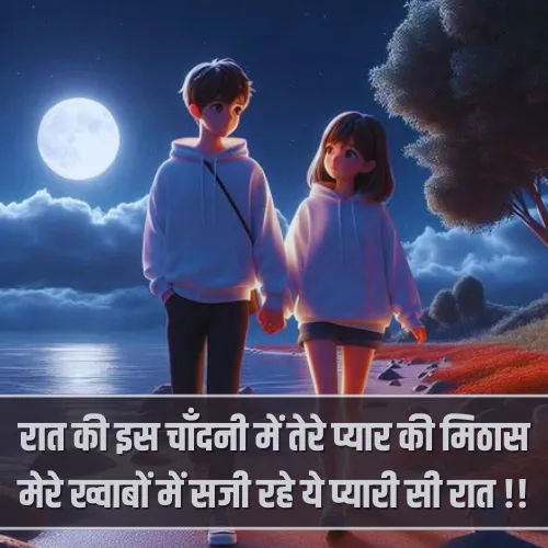 Good Night Pyar Bhari Shayari